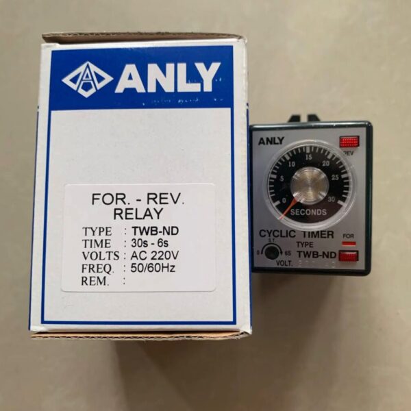 ANLY TWB-ND 30s / 60s 220 VAC Timer Original